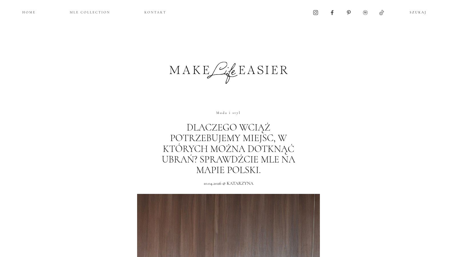 Make Life Easier (Katarzyna Tusk)